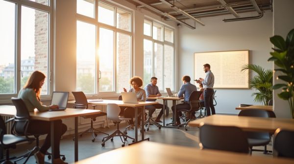 Lyon comme plaque tournante pour les espaces de coworking