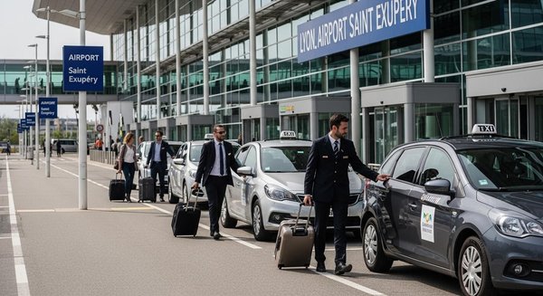 Taxis : l'alternative idéale à l'aéroport Lyon Saint-Exupéry pour vos transferts